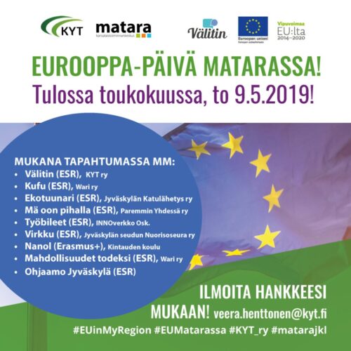 EU-hankkeet Keski-Suomessa: Tulkaa mukaan yhteiseen tapahtumaan!