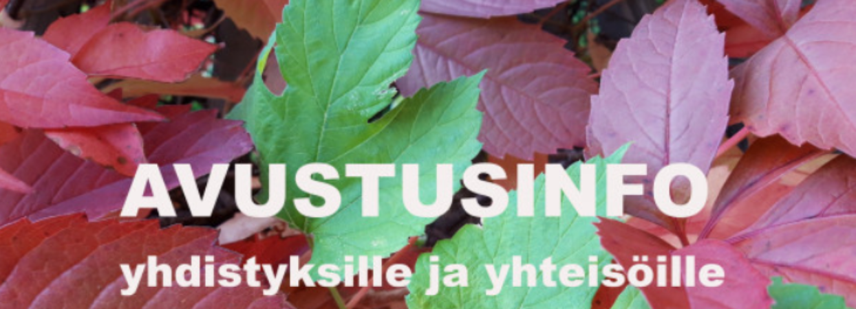 KYT mukana Jyväskylän avustusinfossa yhdistyksille ja yhteisöille 28.9.21