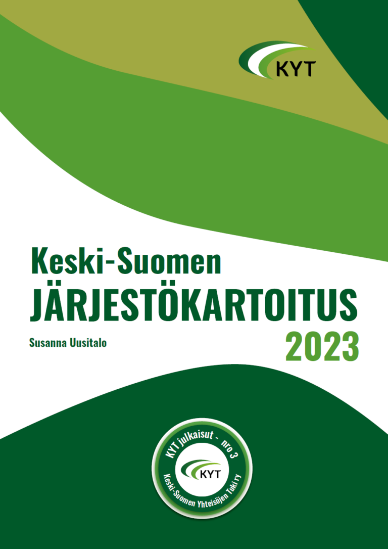 Keski-Suomen Järjestökatroitus 2023. Kansi.