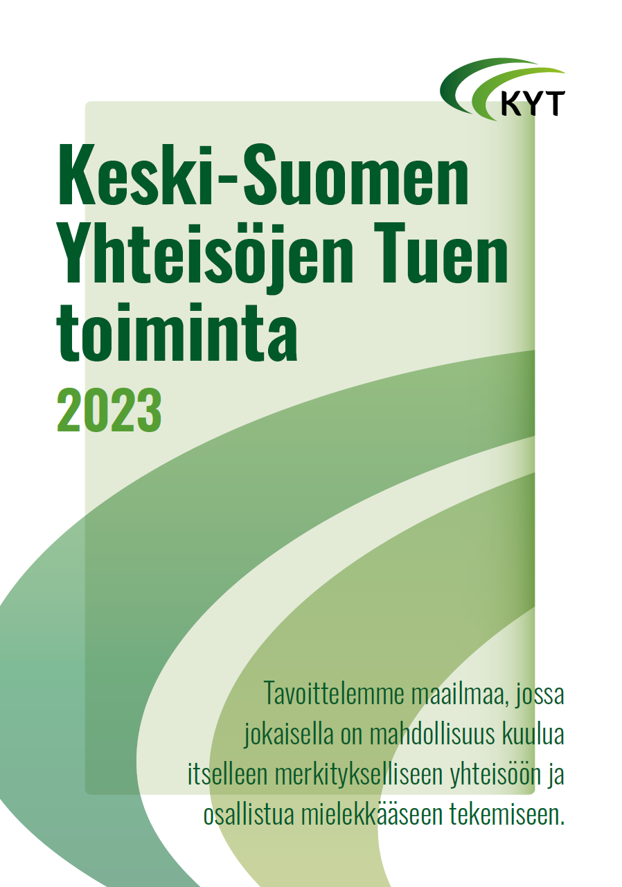 KYT-toimintakertomus 2023, kansi.