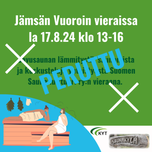 PERUTTU: Jämsän Vuoroin vieraissa 17.8.24