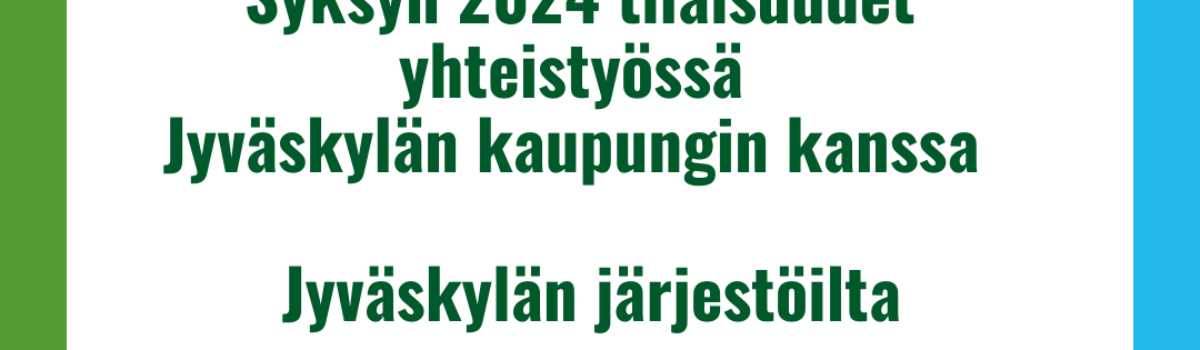 Jyväskylän järjestöilta ja avustusinfo