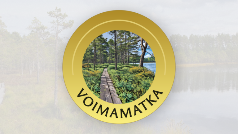 Voimamatka-hankkeen logo.