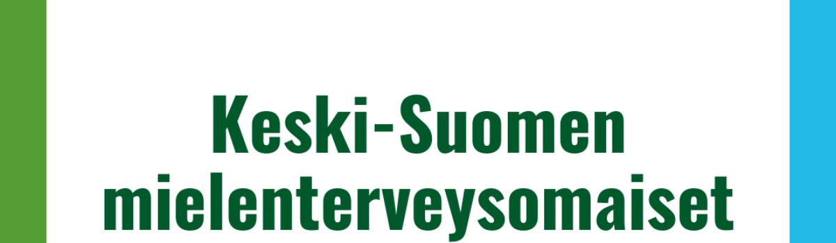 Keski-Suomen mielenterveysomaiset – FinFami ry.