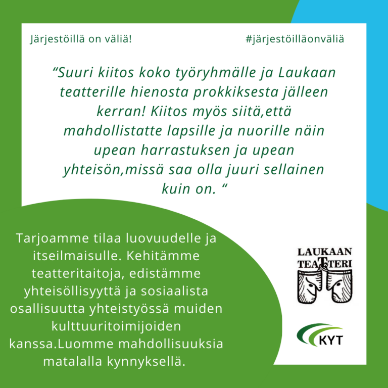 Laukaan teatterin esittelykuva.