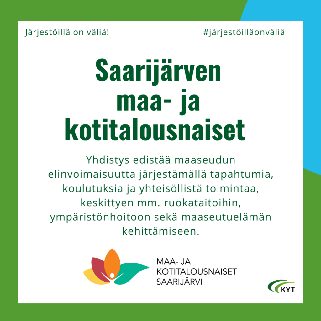 Saarijärven maa- ja kotitalousnaiset