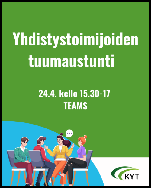 Yhdistystoimijoiden tuumaustunti 24.4.
