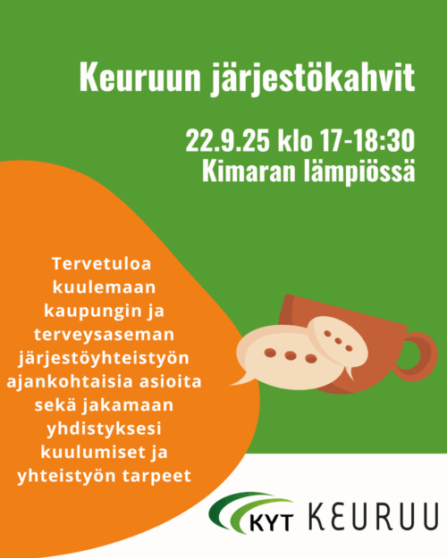 Keuruun järjestökahvit 22.9.25