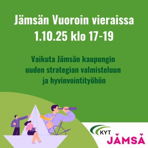 Jämsän Vuoroin vieraissa 1.10.25