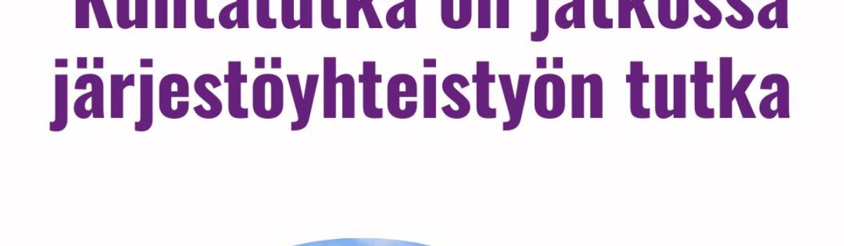 Keski-Suomen järjestöpositiivisuuden kuntatutka on jatkossa järjestöyhteistyön tutka