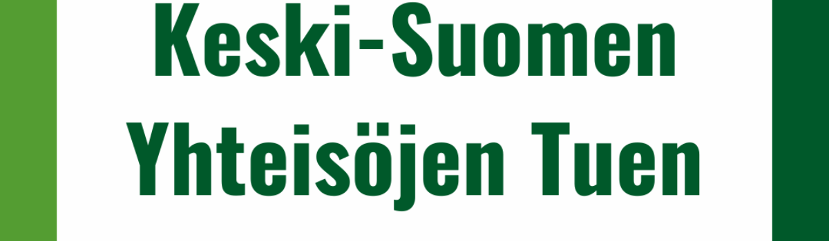 Keski-Suomen Yhteisöjen Tuen uusi puheenjohtaja valittu