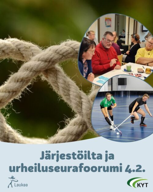Laukaan järjestöilta ja urheiluseurojen seurafoorumi 4.2.26