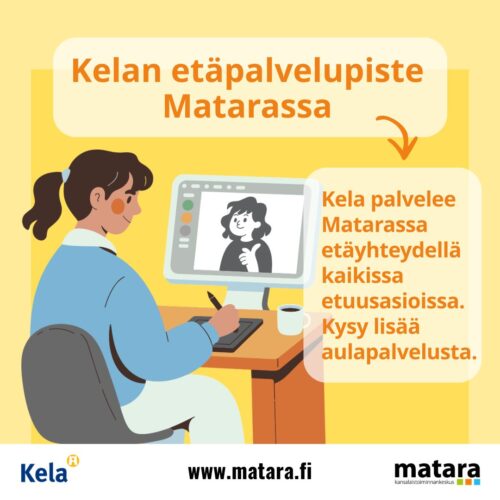 Kelan etäpalvelupiste Matarassa