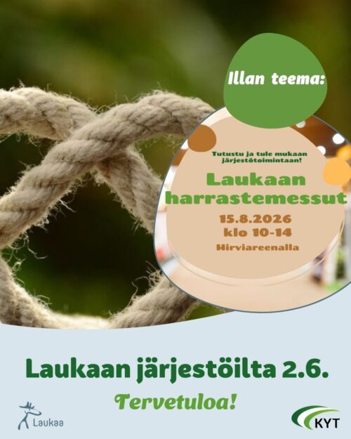 Laukaan järjestöilta 2.6.26