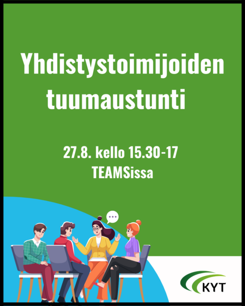 Yhdistystoimijoiden tuumaustunti 27.8.26