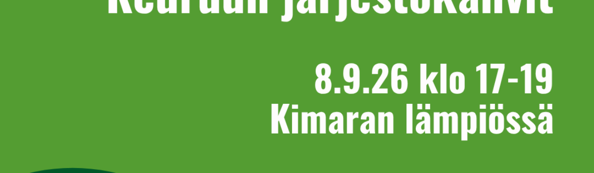 Keuruun järjestökahvit 8.9.26