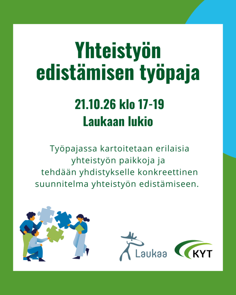 Yhteistyön edistämisen työpaja 21.10.26 mainoskuva