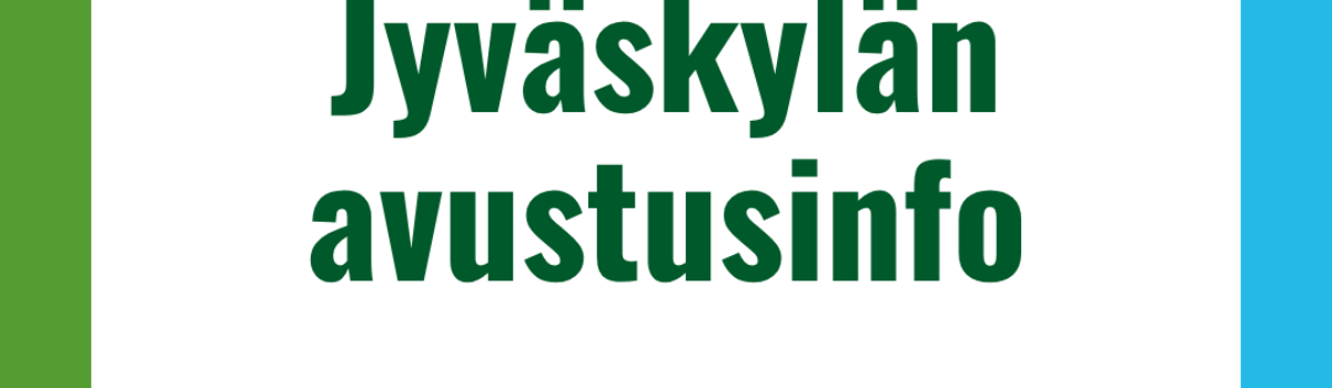 Jyväskylän avustusinfo 4.11.2026 kello 15-17.30